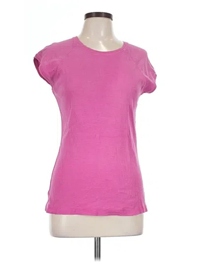 Pre-owned Zara Short Sleeve T-shirt In Pink