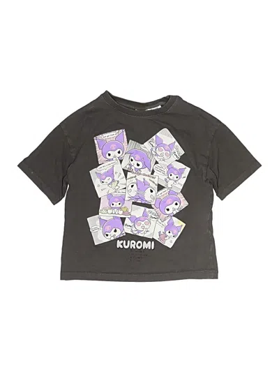 Pre-owned Zara Kids' Short Sleeve T-shirt In Purple