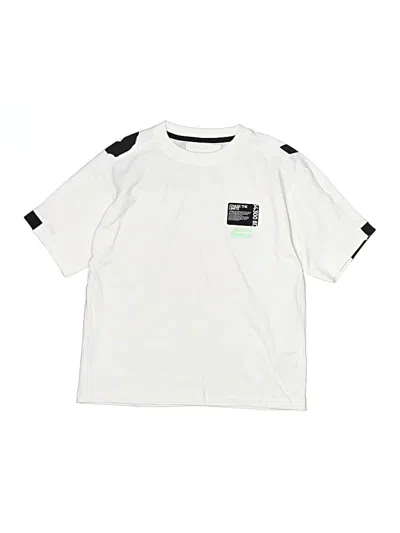 Pre-owned Zara Kids' Short Sleeve T-shirt In White