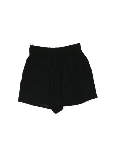 Pre-owned Zara Shorts In Black