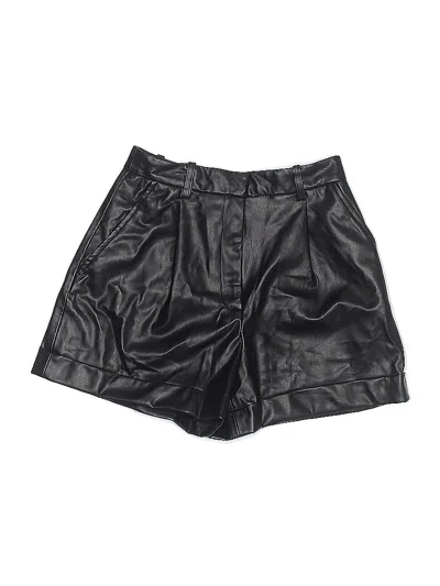 Pre-owned Zara Shorts In Black