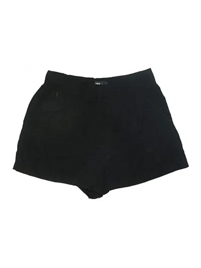 Pre-owned Zara Shorts In Black