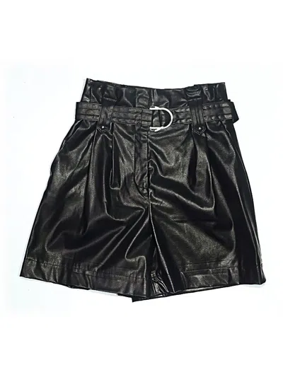 Pre-owned Zara Shorts In Black