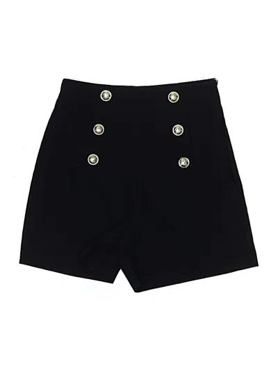 Pre-owned Zara Shorts In Black