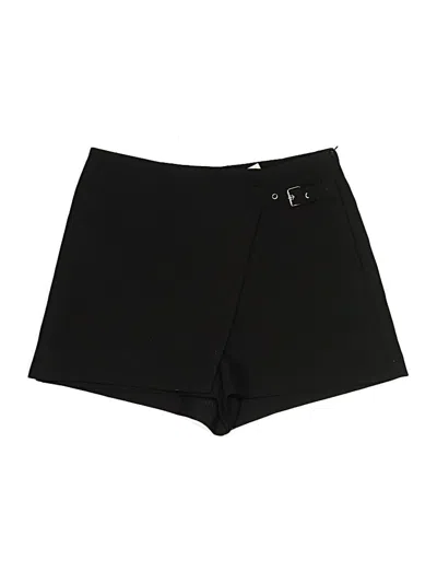 Pre-owned Zara Shorts In Black