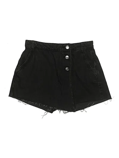 Pre-owned Zara Shorts In Black