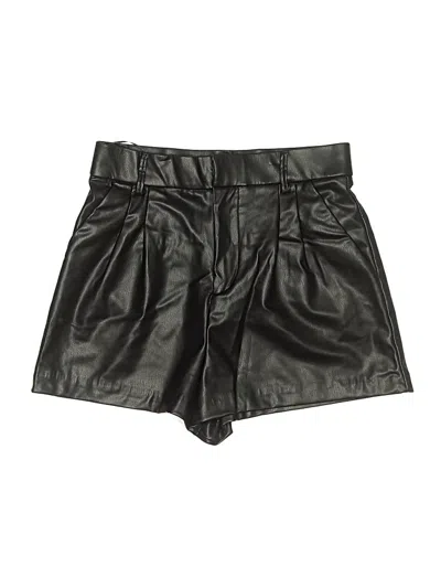 Pre-owned Zara Shorts In Black