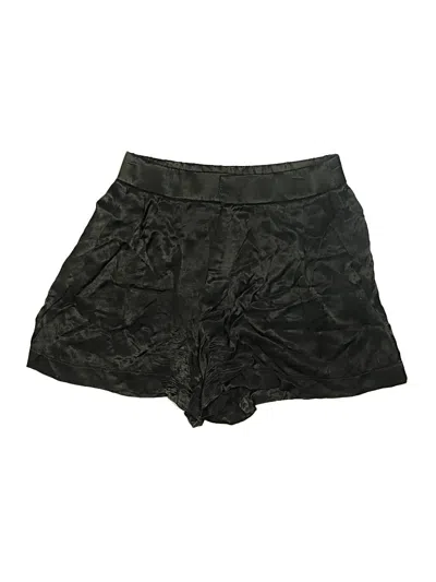 Pre-owned Zara Shorts In Black