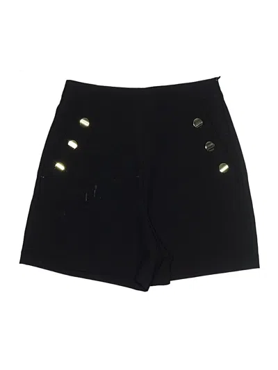 Pre-owned Zara Shorts In Black