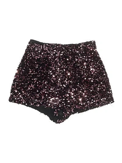 Pre-owned Zara Shorts In Black