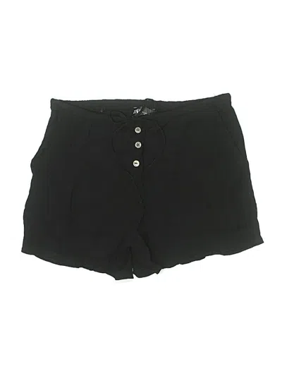 Pre-owned Zara Shorts In Black