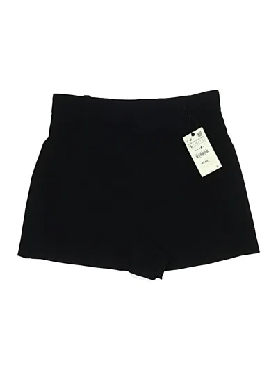 Pre-owned Zara Shorts In Black