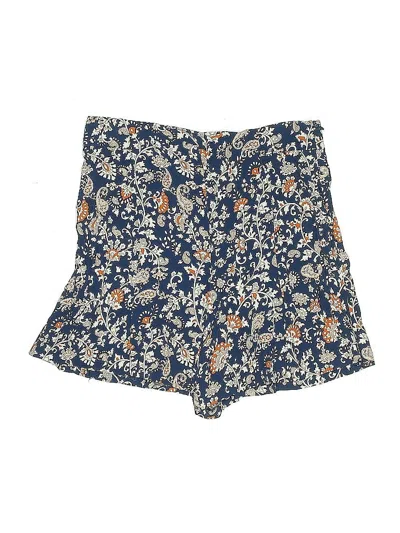 Pre-owned Zara Shorts In Blue