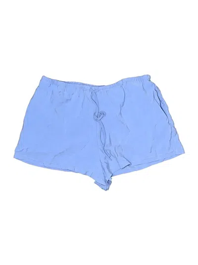 Pre-owned Zara Shorts In Blue