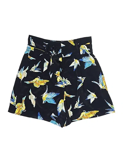 Pre-owned Zara Shorts In Blue
