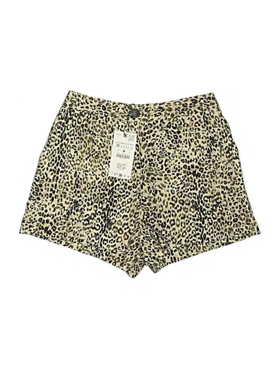 Zara Shorts In Gold