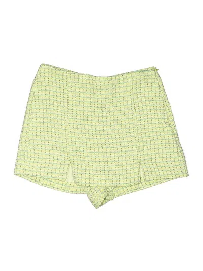 Pre-owned Zara Shorts In Green