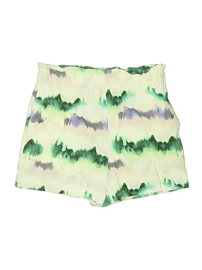 Pre-owned Zara Shorts In Green
