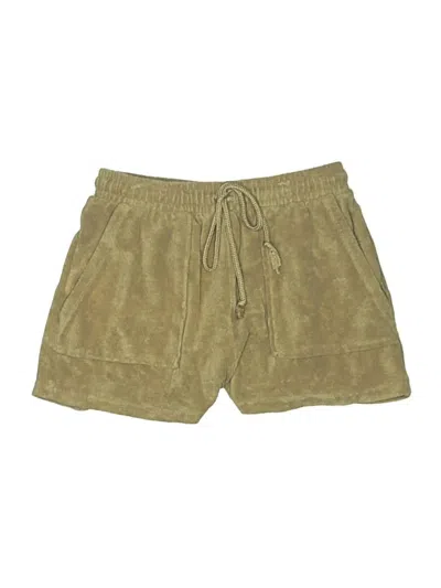 Pre-owned Zara Shorts In Green
