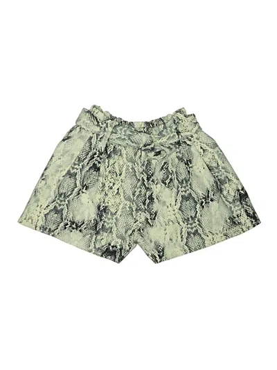 Pre-owned Zara Shorts In Green
