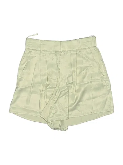 Pre-owned Zara Shorts In Green