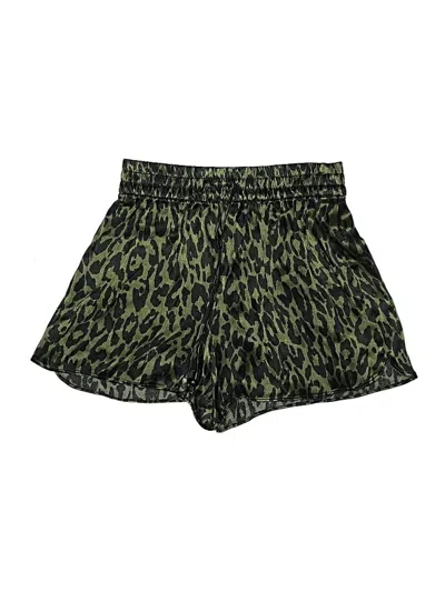 Pre-owned Zara Shorts In Green