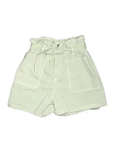 Pre-owned Zara Shorts In Green
