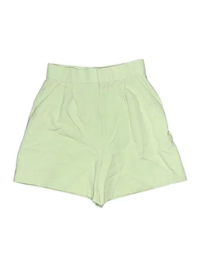 Pre-owned Zara Shorts In Green