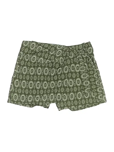 Pre-owned Zara Shorts In Green
