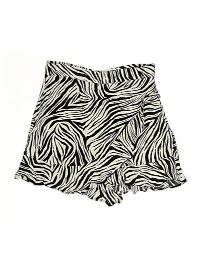 Pre-owned Zara Shorts In Ivory