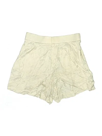 Pre-owned Zara Shorts In Ivory