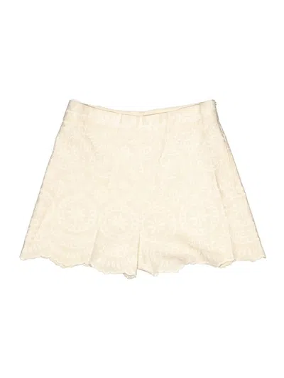 Pre-owned Zara Shorts In Ivory