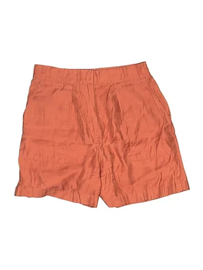 Pre-owned Zara Shorts In Orange