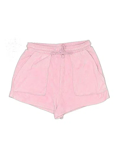 Pre-owned Zara Shorts In Pink