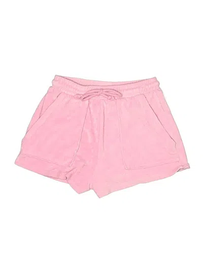Pre-owned Zara Shorts In Pink