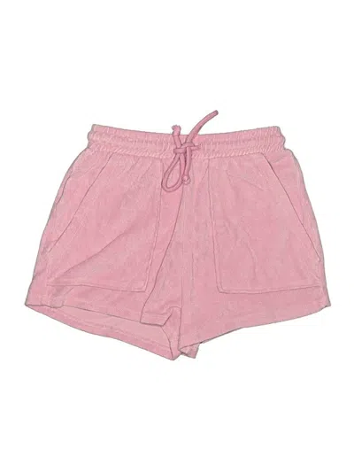 Pre-owned Zara Shorts In Pink