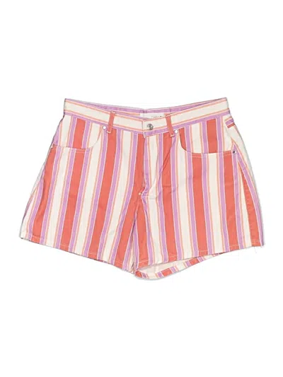 Pre-owned Zara Shorts In Pink
