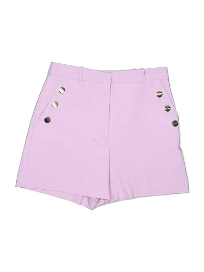 Pre-owned Zara Shorts In Purple