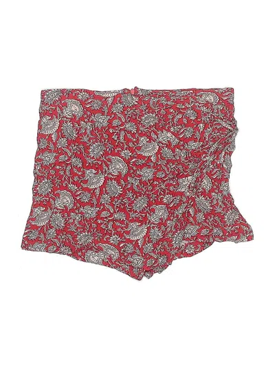 Pre-owned Zara Shorts In Red