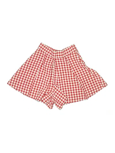 Pre-owned Zara Shorts In Red
