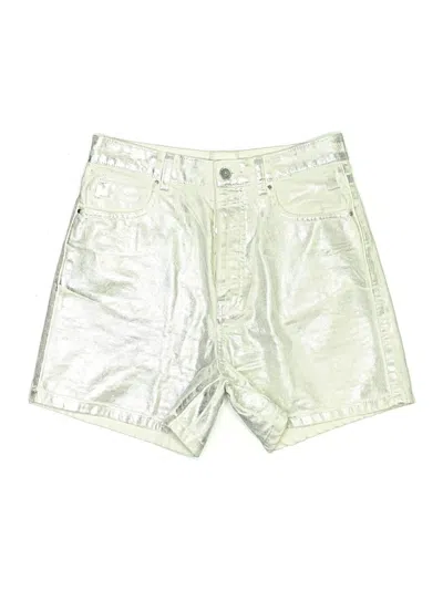 Pre-owned Zara Shorts In Silver