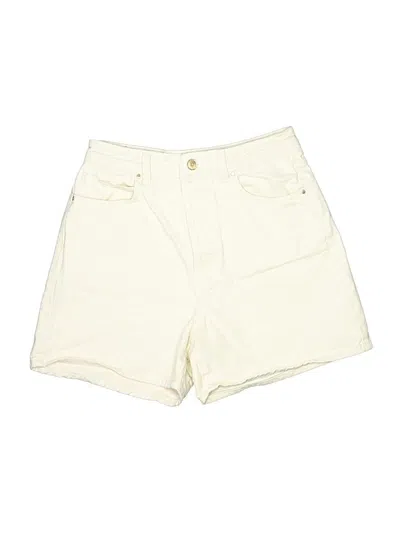 Pre-owned Zara Shorts In White