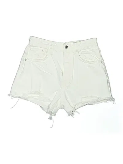 Pre-owned Zara Shorts In White