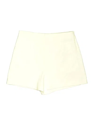Pre-owned Zara Shorts In White