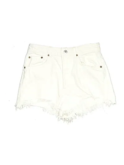 Pre-owned Zara Shorts In White