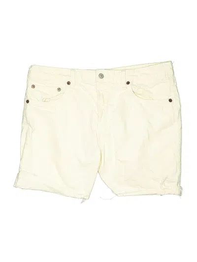 Pre-owned Zara Shorts In Yellow