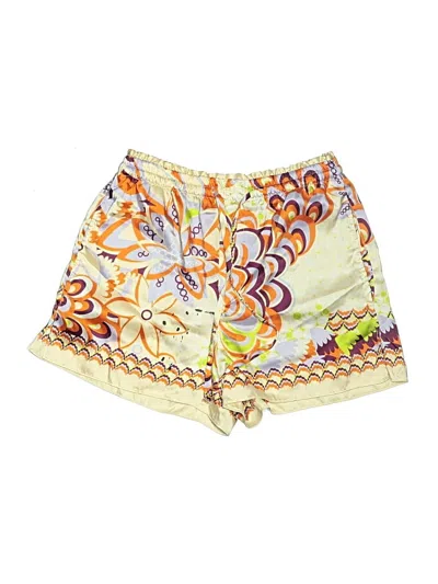 Pre-owned Zara Shorts In Yellow