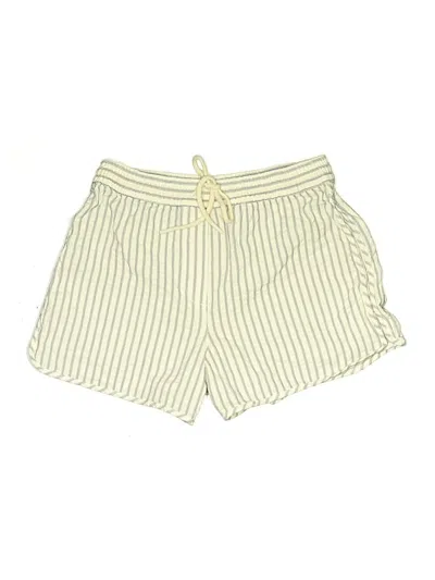 Pre-owned Zara Shorts In Yellow