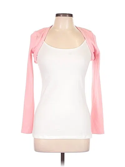 Pre-owned Zara Shrug In Pink