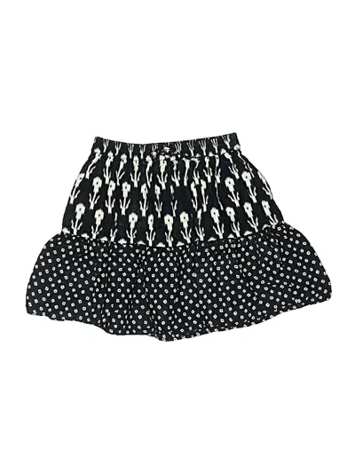 Pre-owned Zara Kids' Skirt In Black